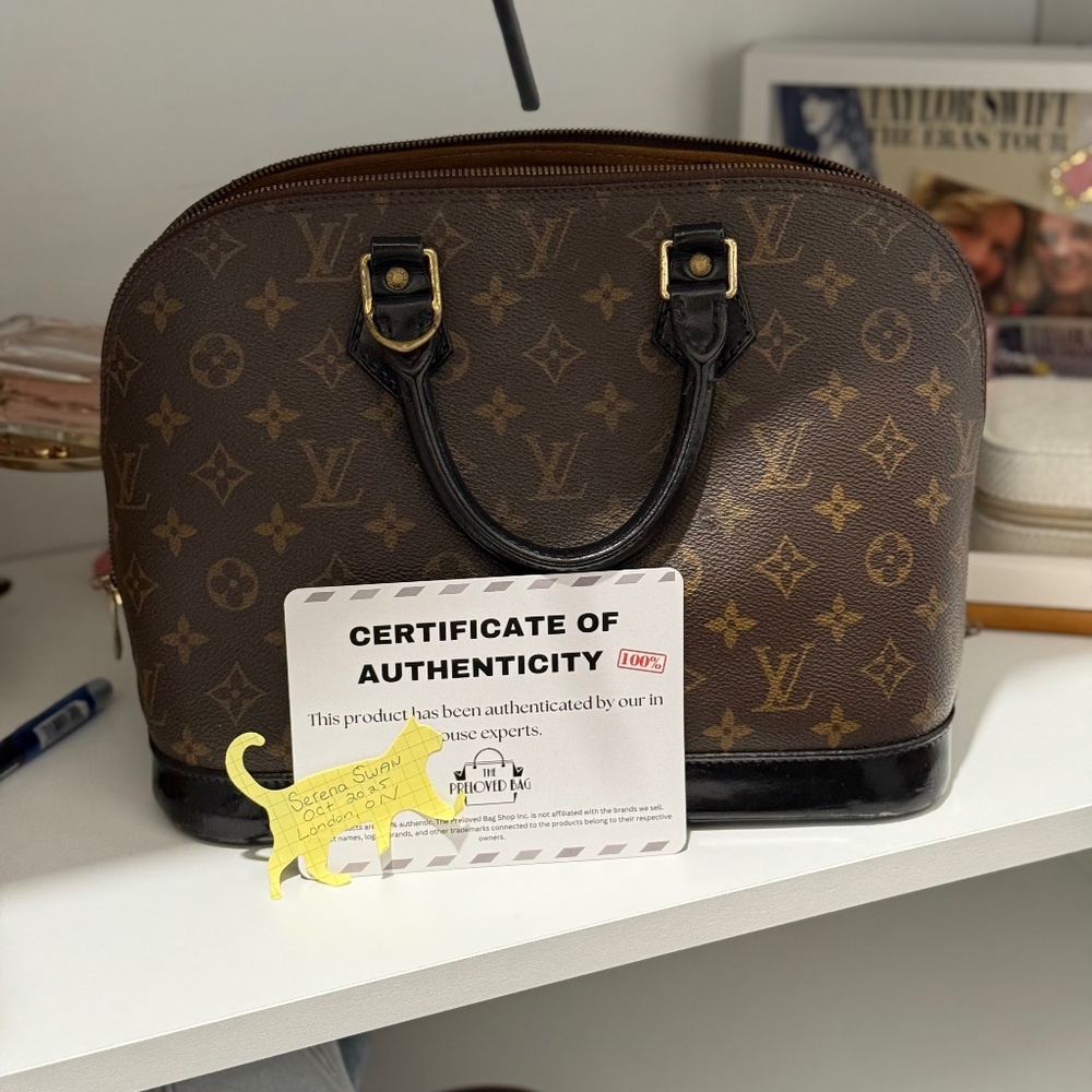Louis Vuitton Alma *Dyed Leather*